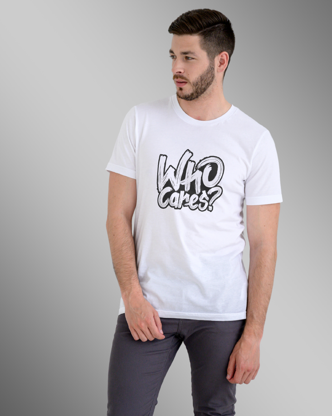 Who Cares - T Shirt For Men