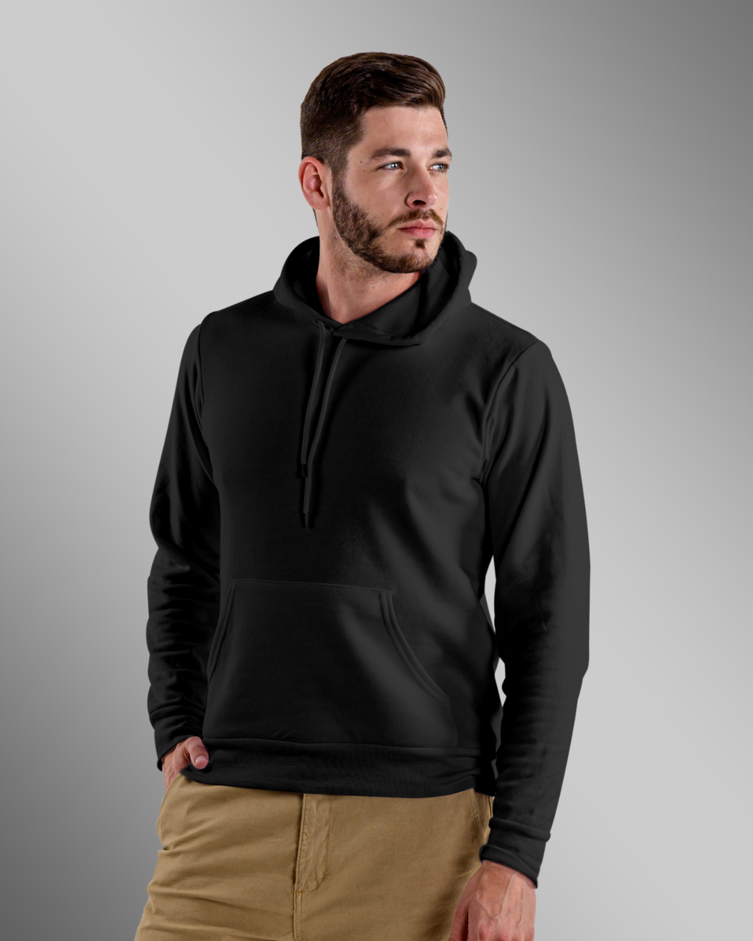 Black Plain - Hoodies for Men