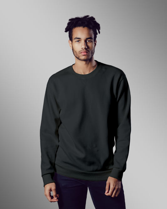 Black Plain - Sweatshirts for Men